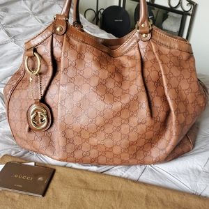 GUCCI ⭐AUTHENTIC ⭐XL GUCCISIMMA SUKEY HOBO